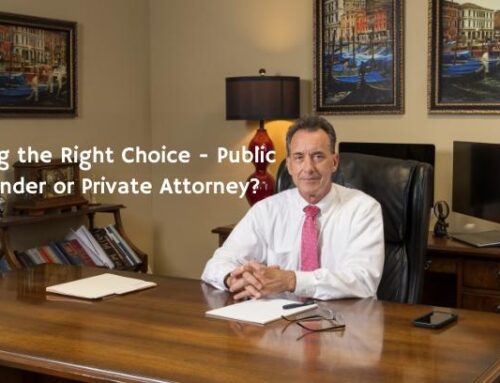 Making the Right Choice – Public Defender or Private Attorney?