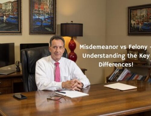 Misdemeanor vs Felony – Understanding the Key Differences!