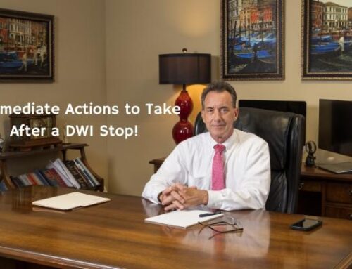 7 Immediate Actions to Take After a DWI Stop!