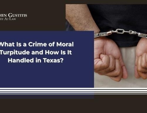What Is a Crime of Moral Turpitude and How Is It Handled in Texas?